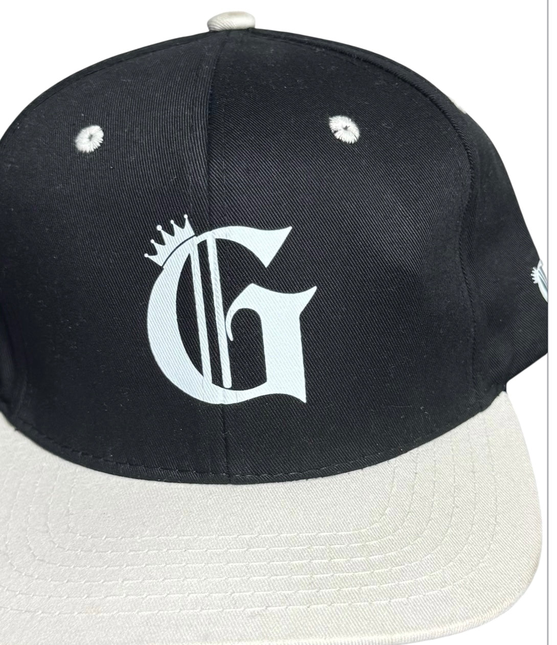Gnius Myndz Royalty Crown in gold with intricate detailing, displayed on a neutral background.