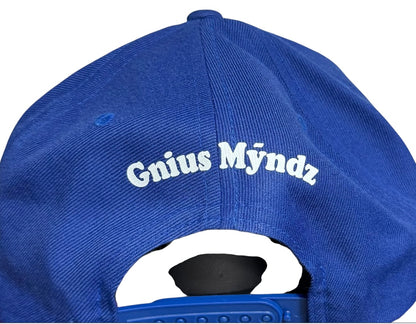 Gnius Myndz Royalty Crown made of gold-colored metal with intricate detailing, designed for stylish headwear.
